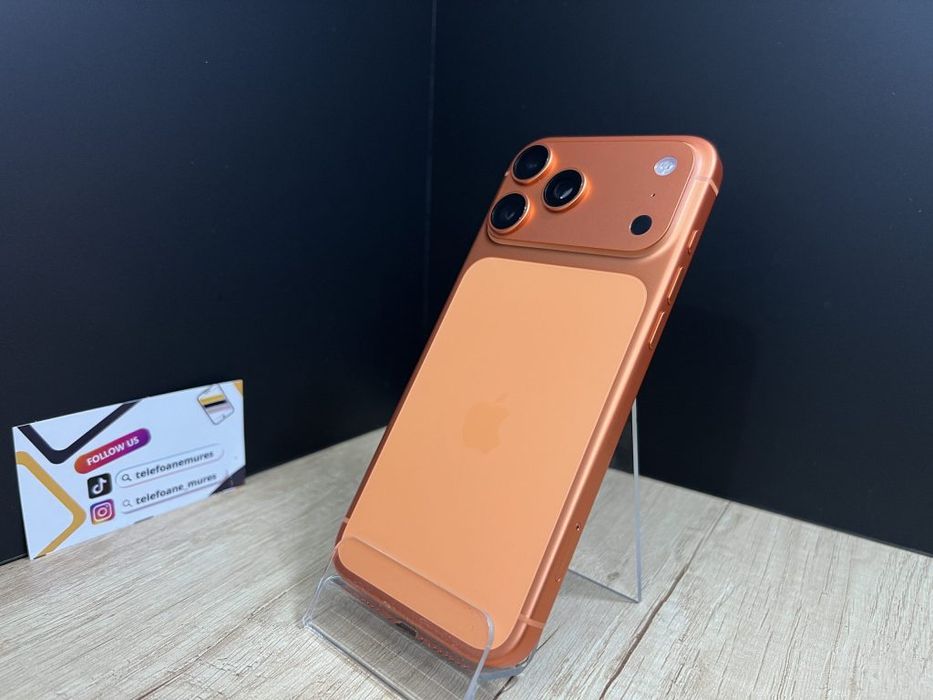Iphone 17 Pro Max 256Gb Cosmic Orange Second-Hand Ca nou 3 ani garanți