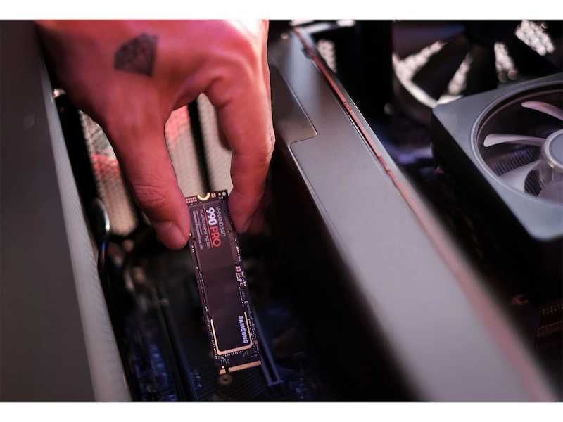 Новый SSD NVMe Samsung 990 PRO Series 4TB. PCIe 4.0 до 7450 МБайт/сек.
