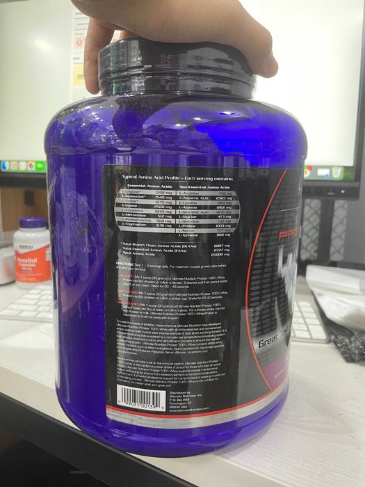 Ultimate Nutrition Prostar 100% Whey Protein (2.39kg 80 servings)