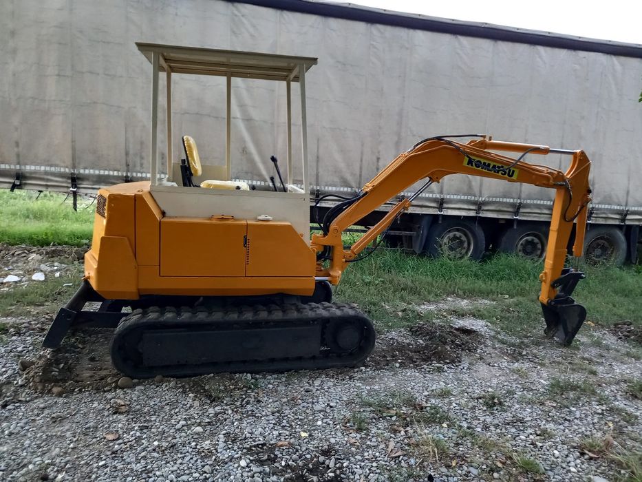 Miniexcavator 2,5 tone Komatsu