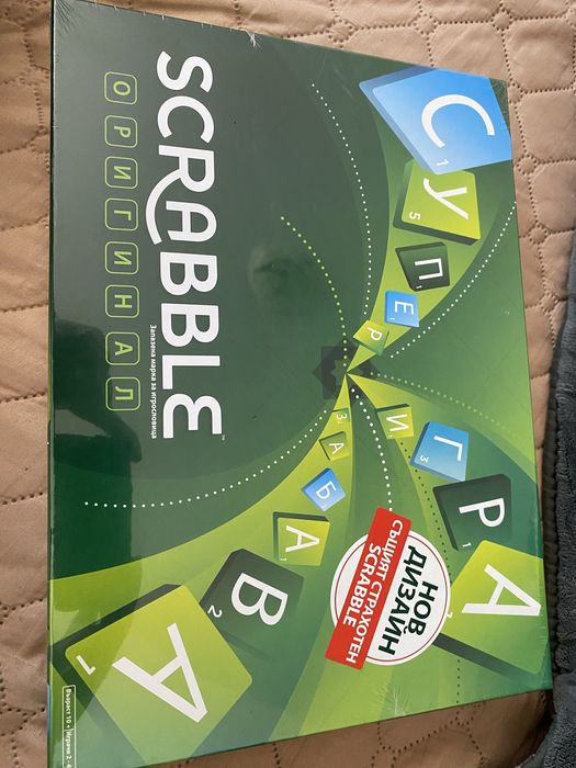 Scrablle original  настолна игра чисто нова не разпечатвана