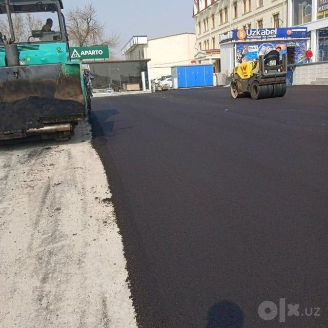 Asfalt xizmati asfaltlash ishlari