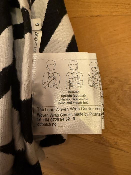 Luna Woven wrap tesut bebe