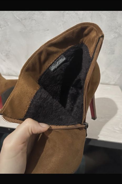Botine cu toc foarte comode