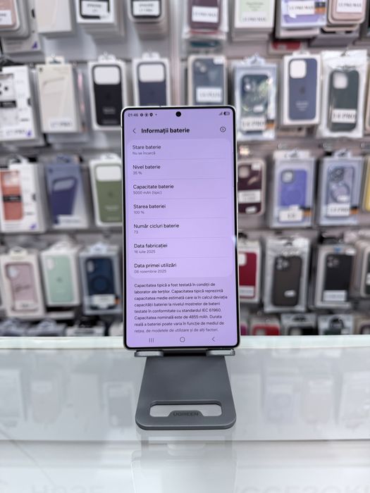 Samsung Galaxy S25 Ultra - Memorie 256GB - Sanatate baterie 100% - DeBi GSM Mobile Brasov