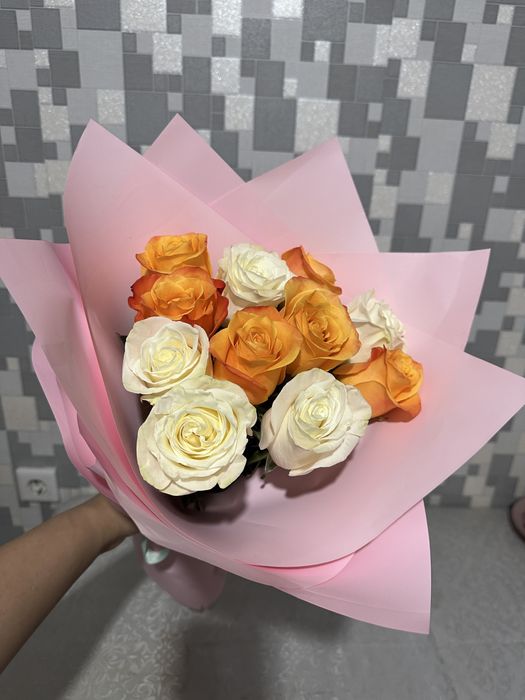 Роза букет  11шт