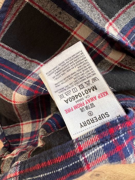 Camasa SUPERDRY Flanel Carouri Maneca Lunga Barbati | Marime 2XL