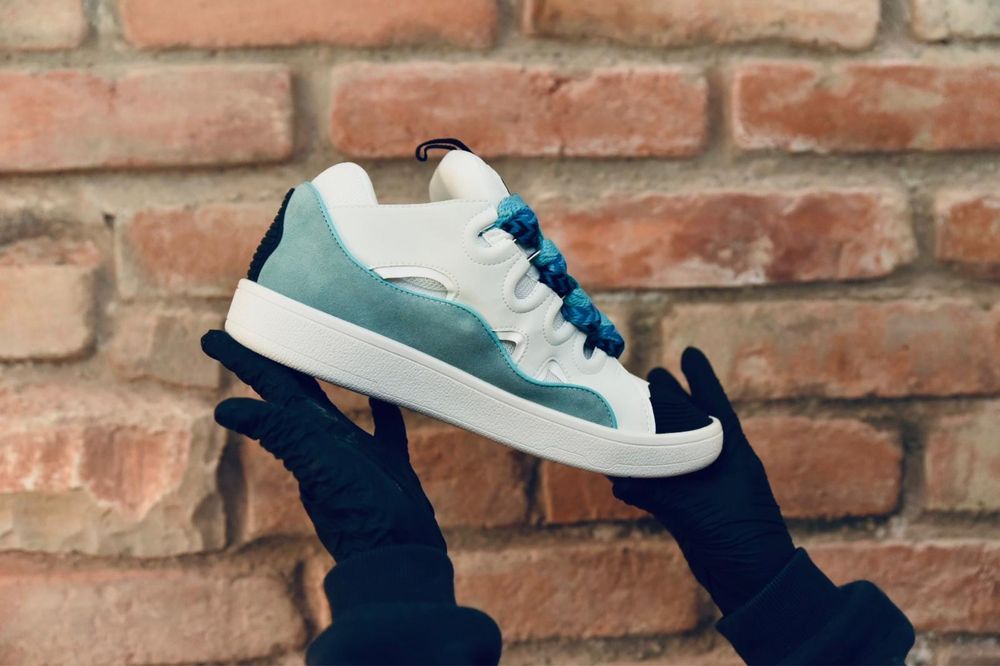 Lanvin curb white