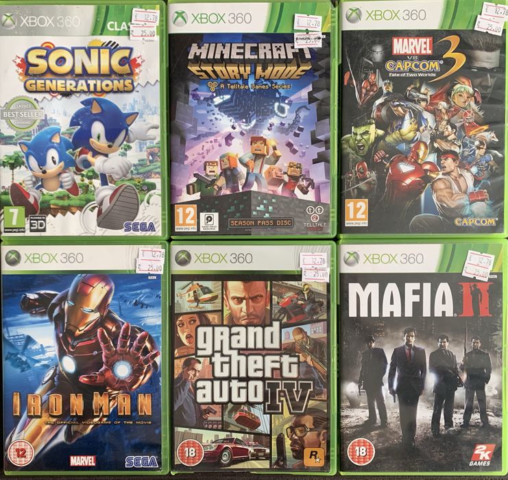 Игри за Xbox 360  GTA 5, Mafia 2 - 25 (12.78€)
