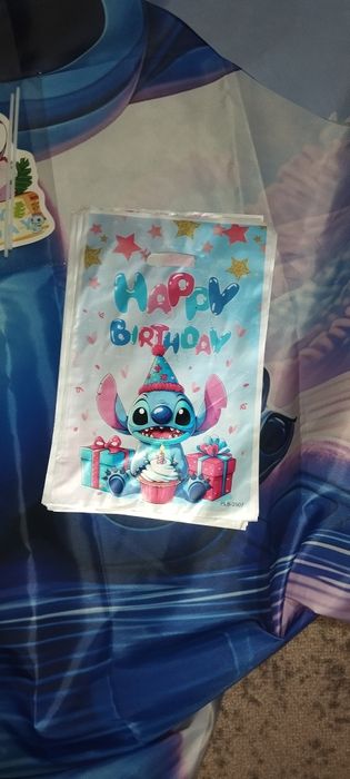 Украса за рожден ден на тема Стич