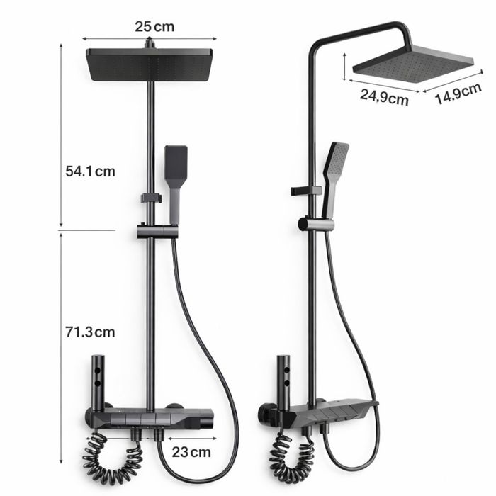 Set Duș de baie cu toate accesoriile incluse in pachet de Vânzare