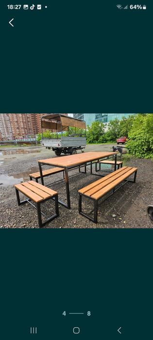 Продаеться лавочка, скамейки ручной работы