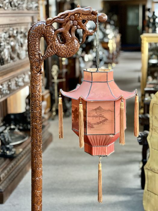 Lampă veche de podea *** vintage / antic / vechi / retro ***