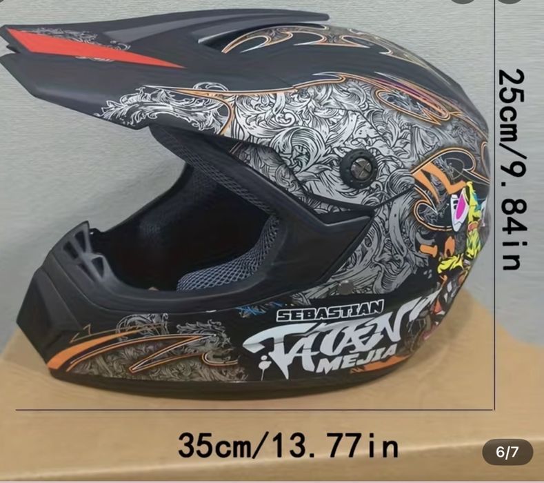 Casca de motocicleta/trotineta/Atv