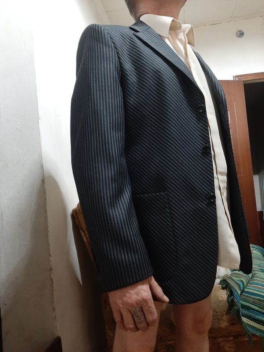 Пиджак класический в полоску