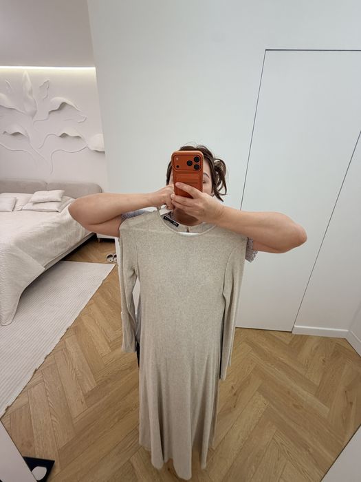 Платье от Zara. С люрексом
