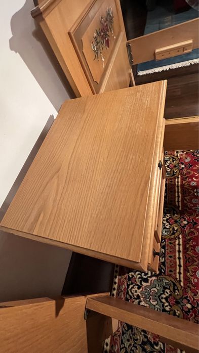 Paturi pictate / Pat Bauern Möbel si noptiera