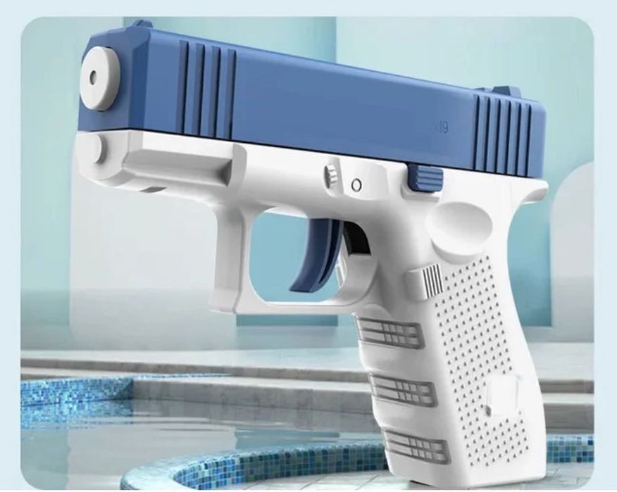 Pistol cu Apa Glock 8m distanta(nou)