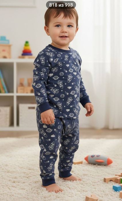 Пижама для мальчиков только хлопок