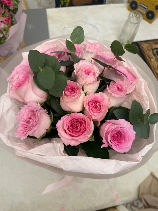 Цветы свежие, букет очень красивый