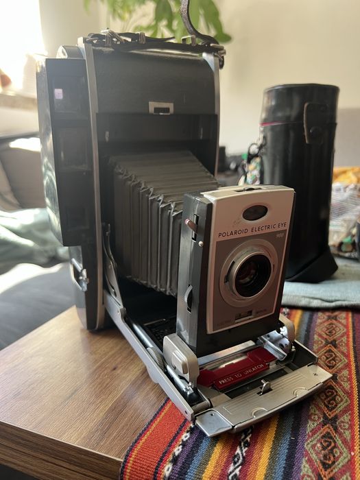 Polaroid land camera ретро фотоапарат с мех