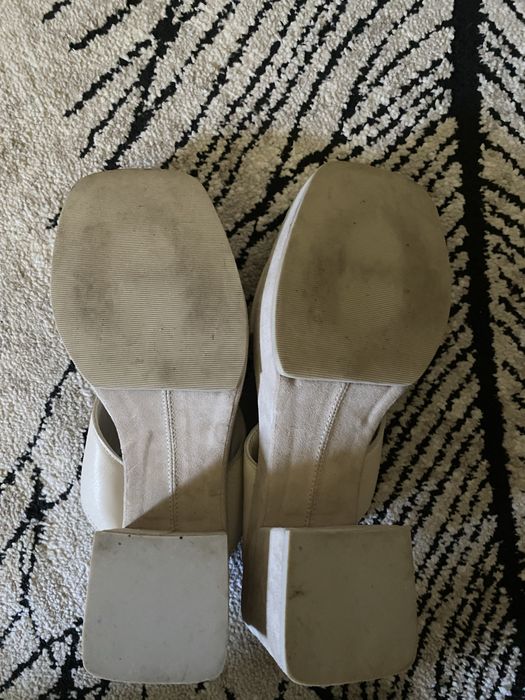 Sandale / Saboți damă platformă Softwaves, piele naturală premium