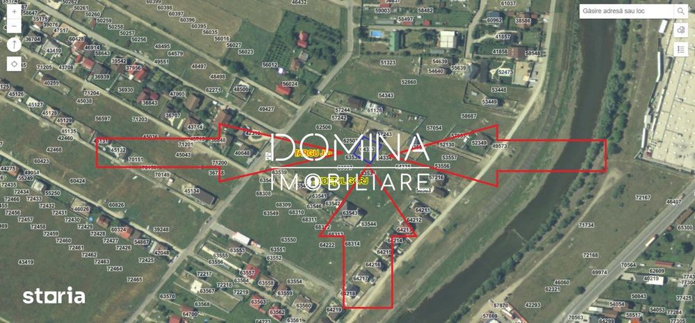 Vanzare teren intravilan, 550 mp, situat in Targu Jiu, strada Panduri