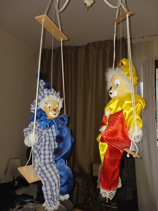 2Декоративни кукли на люлка палячо