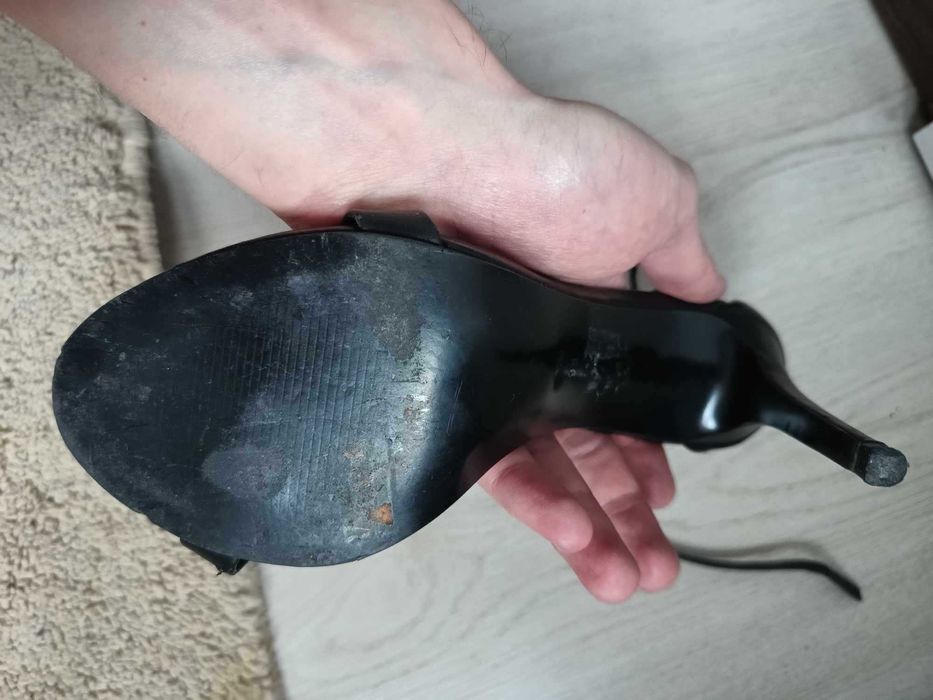 Sandale cu toc Steve Madden Woman Stecy Heeled Ankle Strap Sandals 9M