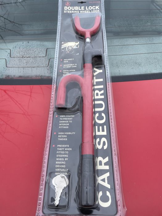 Antifurt Volan Dublu Nou