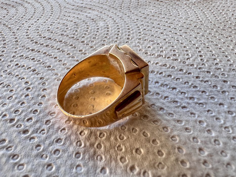 Iner de aur barbatesc 18k