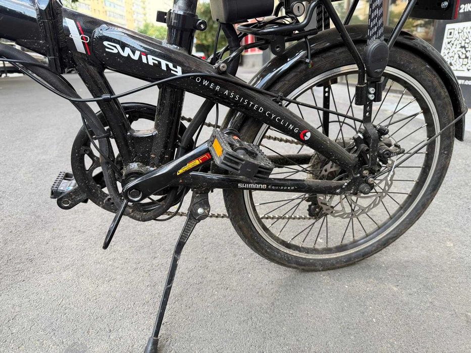 Bicicletă electrică pliabilă Swifty Liberté 20” 250W 36V Shimano – Funcțională