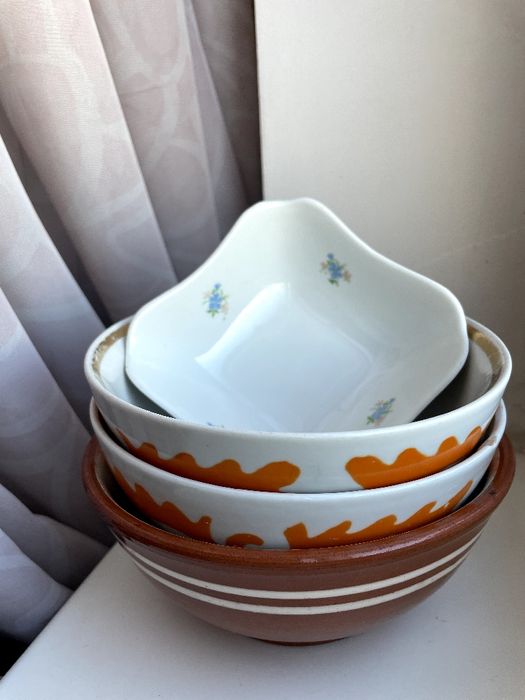 Посуда пиалы салатницы