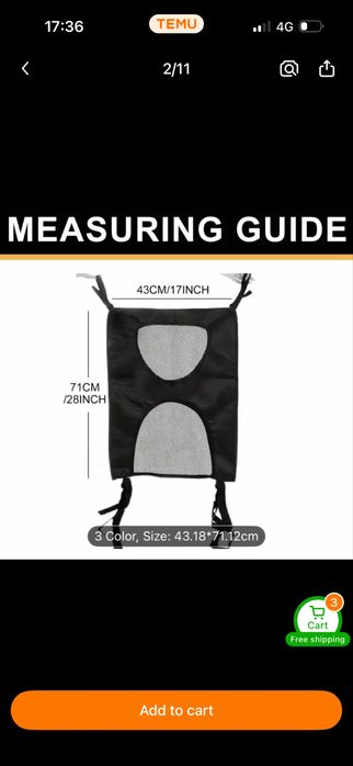 Преграда за куче за кола