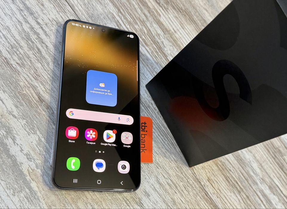 Samsung Galaxy S22 Plus 5G 256 GB 8 GB Ram Dual Sim Black Отличен