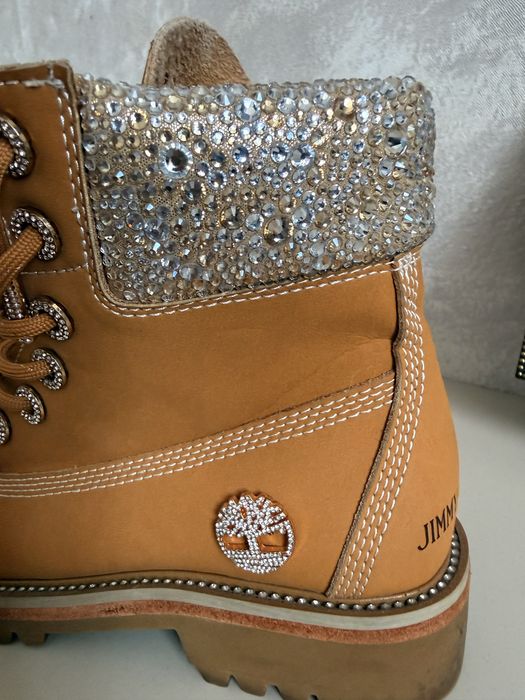Сапоги ботинки стразы
