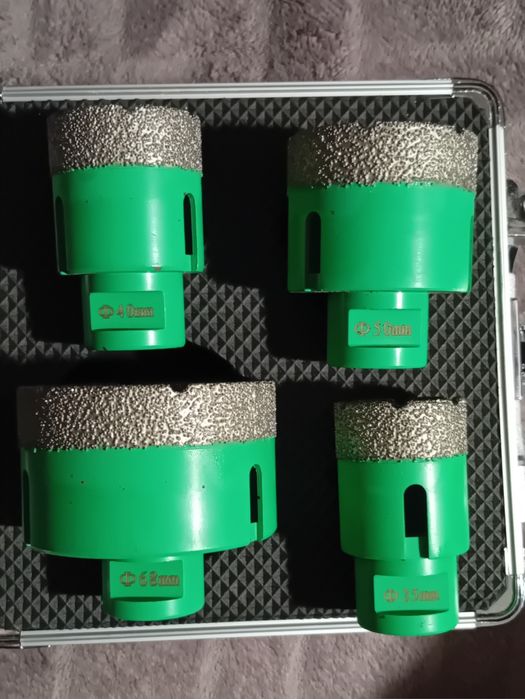 Set de 4 carote diamantate