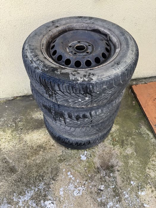 Set 4 jante tabla r15 5x112 vw skoda seat