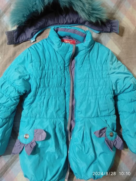 Комбинезон зимний для девочки