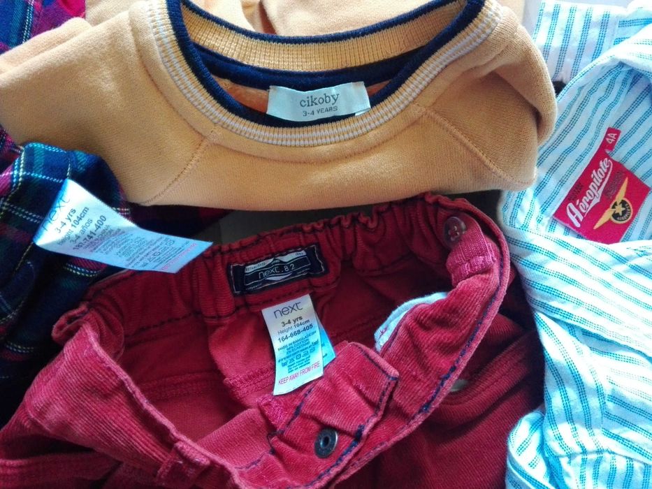 3-4г_*Zara*Next*H&M* ризи, блузи, пижами+26-27н ботуши, обувки, пантоф