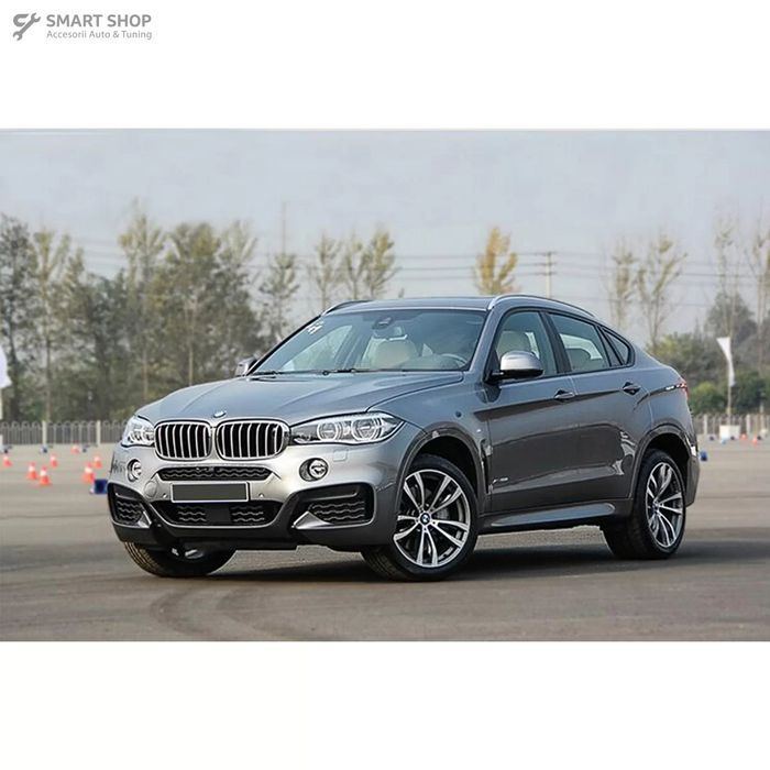 Bari Decorative Longitudinale Plafon BMW X6 F16 (2015-2019) Aluminiu