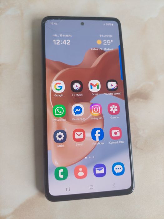 [A52s] Vând Samsung Galaxy A52s 5G [perfect funcțional] [cu o ciupitură] //poze reale
