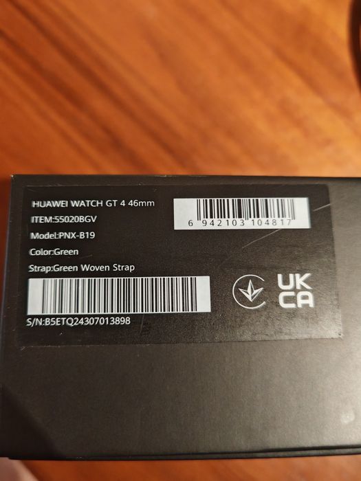 Huawei watch GT 4 green edition