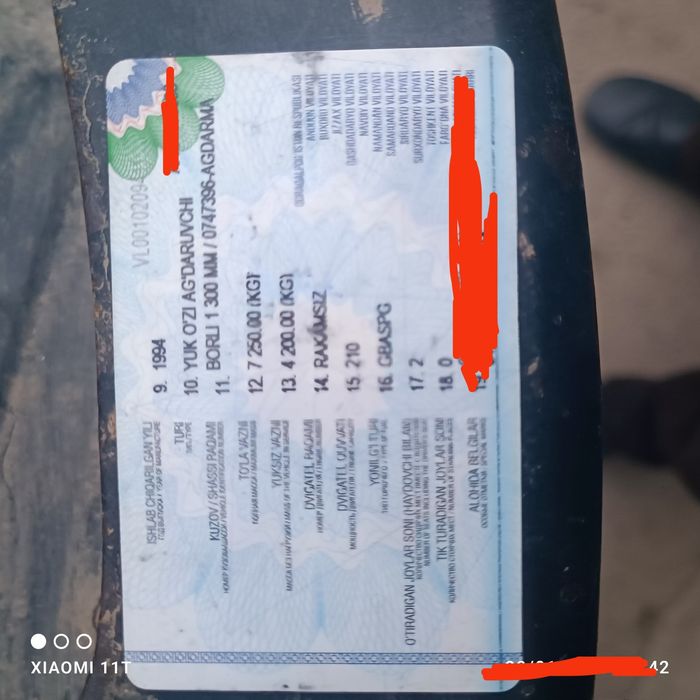 GAZ 66  KAZ 3511 yili 1994