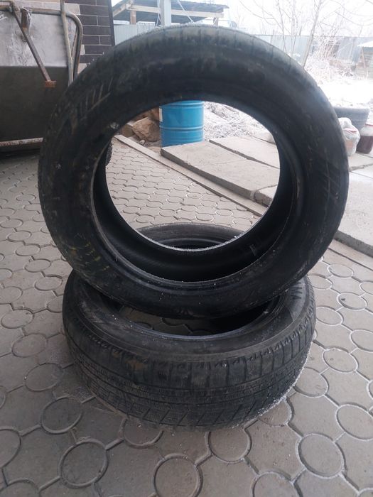 Зимние шины б/у на 17