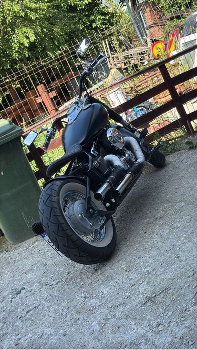 Yamaha DragStar 650 Bobber Custom | Evacuare Custom | White Wall | 2000