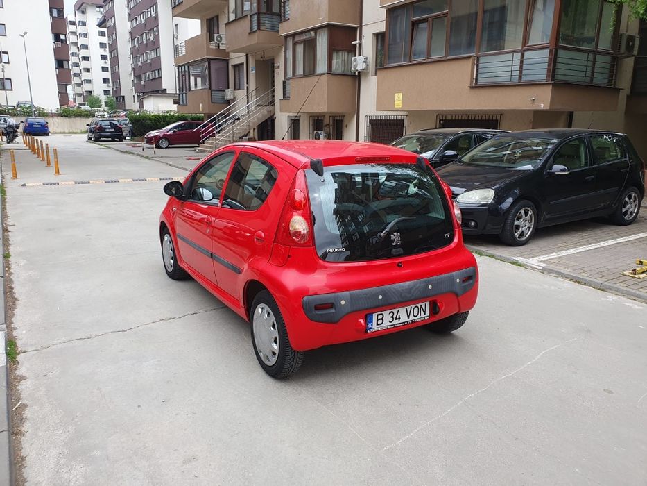 Peugeot 107 an 2009 benzina 998 stare impecabilă unic proprietar 130k km reali