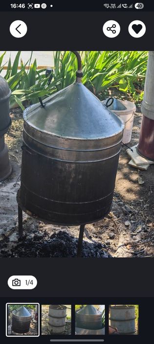 Vand Cazan tuica din  Inox