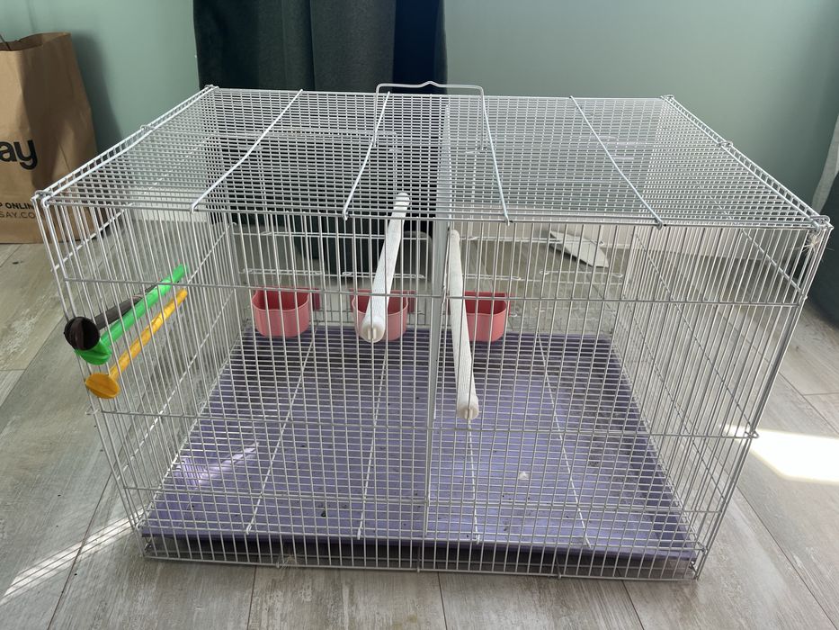 Голям Кафез за папагали ,канарчета и други