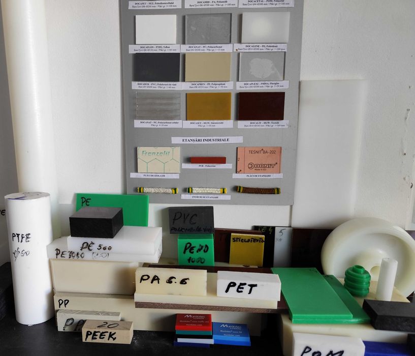 Semifabricate din poliamida,bare,tevi,placi de diverse dimensiuni